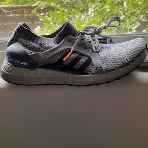 ADIDAS silver UltraBoost size 8.5